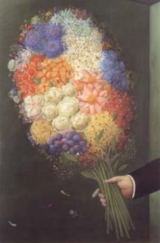 Fernando Botero : Flowers Flores
